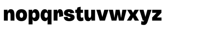 HT Arcadia Grotesk Heavy Font LOWERCASE