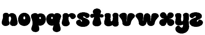 HUGLOH-Regular Font LOWERCASE
