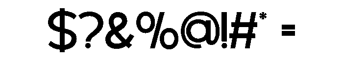 HULIRA-Regular Font OTHER CHARS