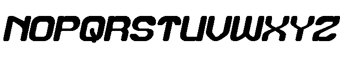 HUMAN LIFE Bold Italic Font UPPERCASE