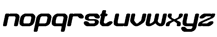 HUMAN LIFE Bold Italic Font LOWERCASE