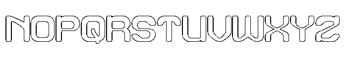 HUMAN LIFE-Hollow Font UPPERCASE