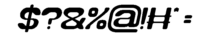 HUMAN LIFE Italic Font OTHER CHARS