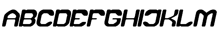 HUMAN LIFE Italic Font UPPERCASE