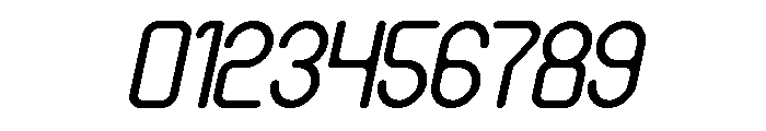 HUMANIZED MACHINE Bold Italic Font OTHER CHARS