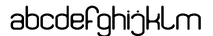 HUMANIZED MACHINE Bold FONT