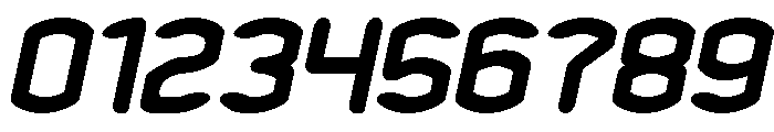 HUNDRED PERCENT Bold Italic Font OTHER CHARS