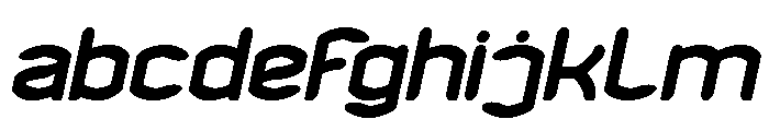 HUNDRED PERCENT Bold Italic FONT