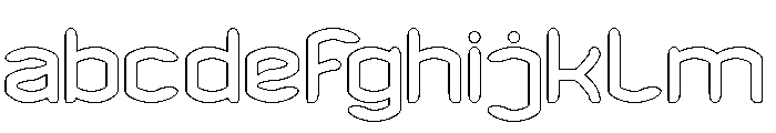 HUNDRED PERCENT-Hollow FONT