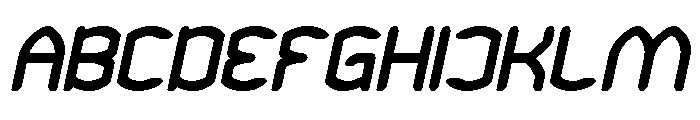 HUNDRED PERCENT Italic Font UPPERCASE