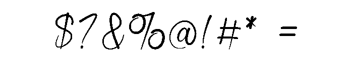 Huansa Font OTHER CHARS