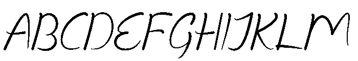Huansa Font UPPERCASE