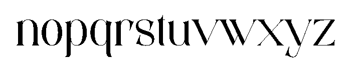 Hugas Font LOWERCASE
