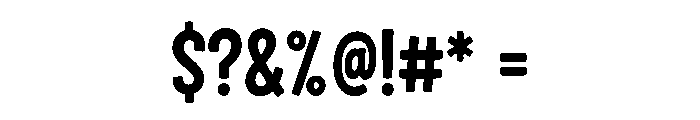 Hugberry Font OTHER CHARS