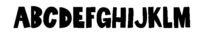 Huisea Regular Font UPPERCASE
