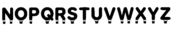 Hulda Regular Font LOWERCASE