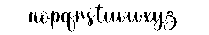 Hulla Font LOWERCASE