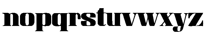 Humble Flame Font LOWERCASE