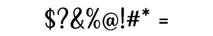 Humble Foundry Font OTHER CHARS