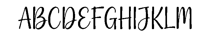 Humble Foundry Font UPPERCASE