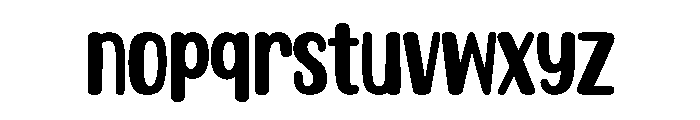 Humble Girls Font LOWERCASE