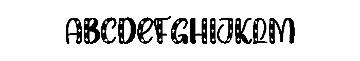 Humble Starboy Font UPPERCASE