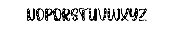 Humble Starboy Font LOWERCASE