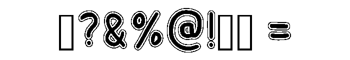 Humble Teacher Regular Font OTHER CHARS
