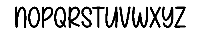 HumbleType Font UPPERCASE