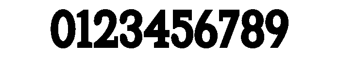 Humbles Black Condensed Font OTHER CHARS