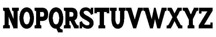 Humbles Black Condensed Font UPPERCASE