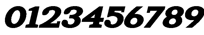 Humbles Black Expanded Slanted Font OTHER CHARS