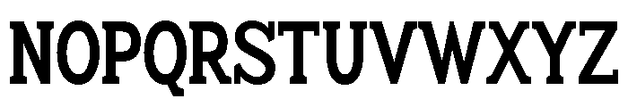 Humbles Bold Condensed Font UPPERCASE