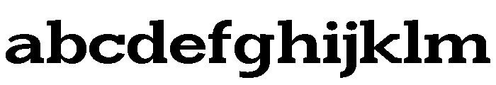 Humbles Bold Expanded FONT