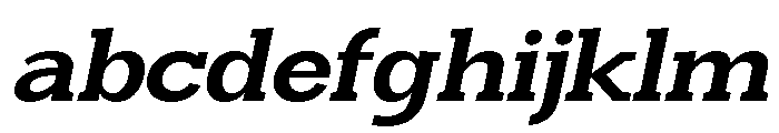 Humbles Bold SemExp Slant FONT
