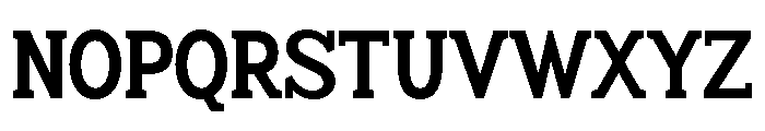 Humbles Bold Semi Condensed Font UPPERCASE