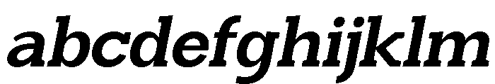 Humbles Bold Slanted FONT