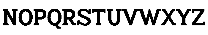 Humbles Bold Font UPPERCASE