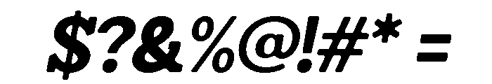 Humbles Soft Black Italic Font OTHER CHARS