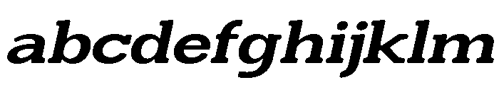 Humbles Soft Bold Exp Ita FONT