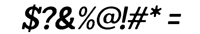 Humbles Soft Bold Italic Font OTHER CHARS