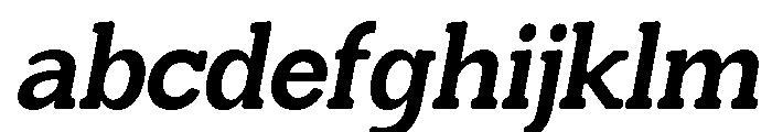 Humbles Soft Bold SemCond Ita FONT