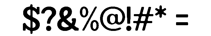 Humbles Soft Bold Font OTHER CHARS