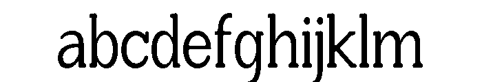 Humbles Soft Condensed FONT