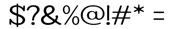 Humbles Soft Expanded Font OTHER CHARS