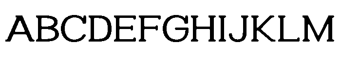 Humbles Soft Expanded Font UPPERCASE