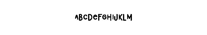 Humbling Bombers Font UPPERCASE