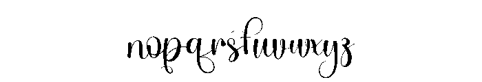 Humbling Nighty Font LOWERCASE