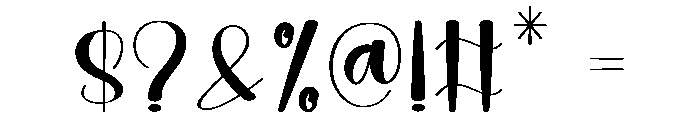 Humbling Font OTHER CHARS