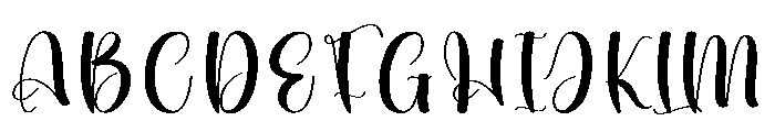 Humbling Font UPPERCASE